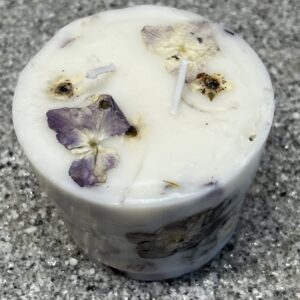 Flower candle standup